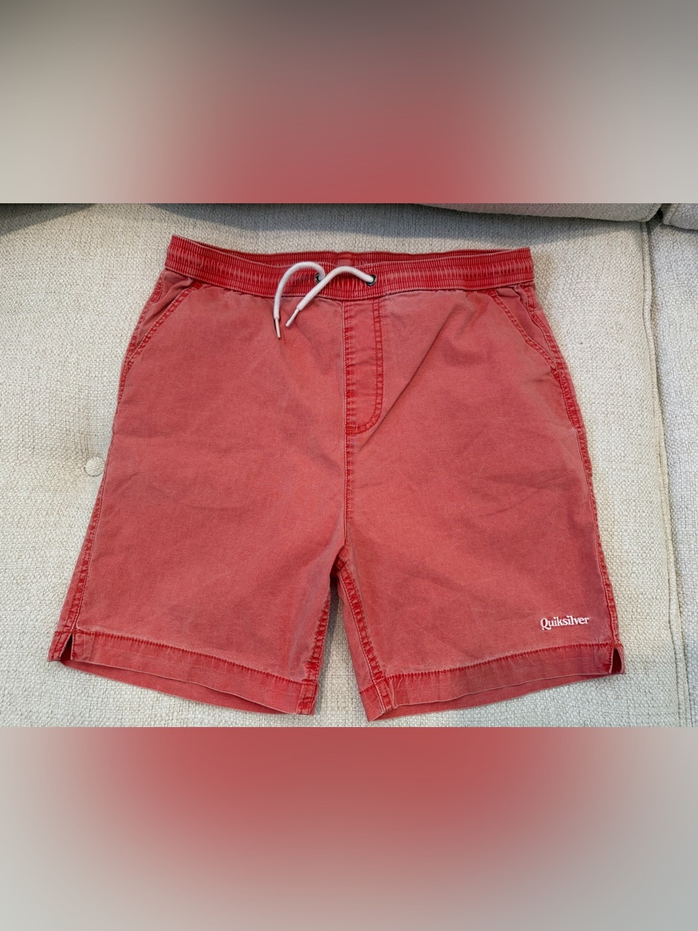 Boys XL Quicksilver Drawstring Casual Shorts